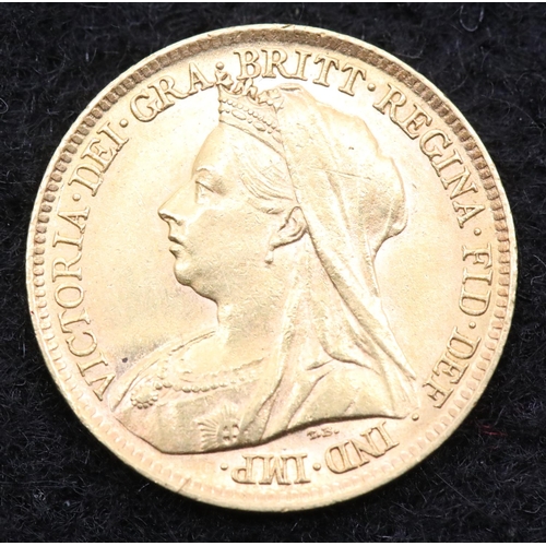 1189 - Victoria 1898 half sovereign. P&P Group 1 (£14+VAT for the first lot and £1+VAT for subsequent lots)