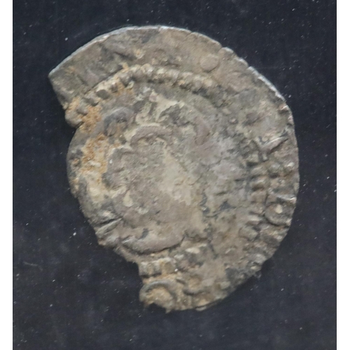 1223 - English hammered coin, James I halfgroat 1604-1619, Whitchurch. P&P Group 1 (£14+VAT for the first l... 