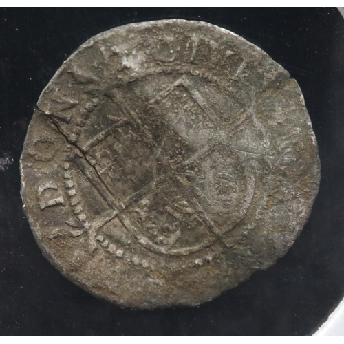 1225 - English hammered coin, House of Tudor AR halfgroat, London Mint. P&P Group 1 (£14+VAT for the first ... 