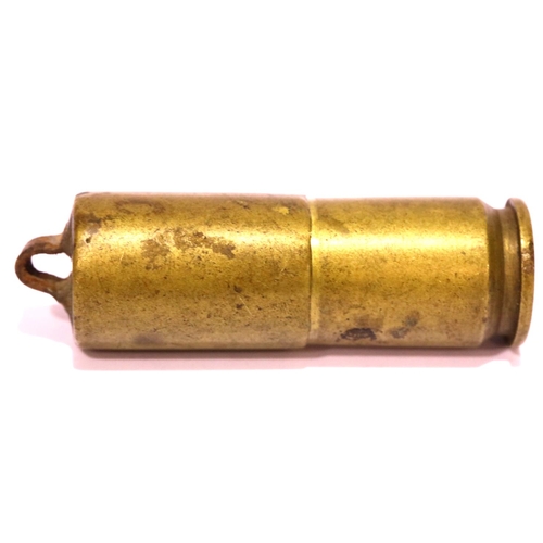 1241 - Brass shell case formed Trench Art lighter. P&P Group 1 (£14+VAT for the first lot and £1+VAT for su... 