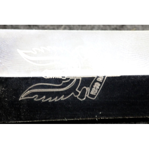 1242 - Engraved S.A.S Commemorative dagger. P&P Group 2 (£18+VAT for the first lot and £3+VAT for subsequen... 