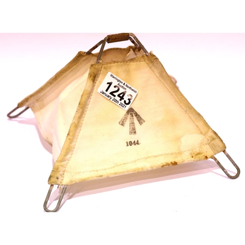 1243 - WWII British D-Day mine marker. P&P Group 1 (£14+VAT for the first lot and £1+VAT for subsequent lot... 