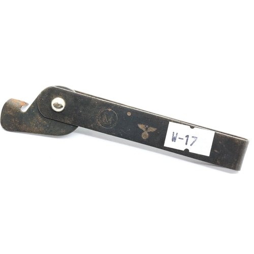 1275 - WWII German can opener. P&P Group 1 (£14+VAT for the first lot and £1+VAT for subsequent lots)