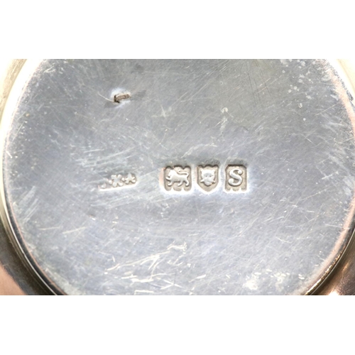 1337 - George V hallmarked silver tastevin, London assay 1913, 38g. P&P Group 1 (£14+VAT for the first lot ... 