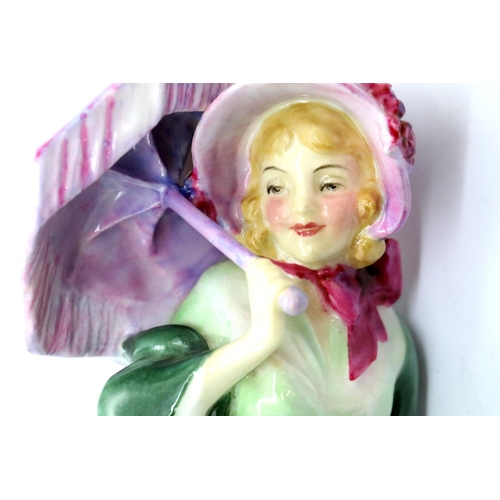 1441 - Royal Doulton figurine, Miss Demure HN 1463, H: 19 cm. P&P Group 2 (£18+VAT for the first lot and £3... 