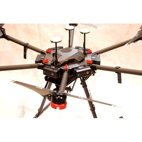 1592 - dji Matrice 600 Pro drone fitted with a Zenmuse X3 gimbal camera, with 6 x TB47X batteries, 2 x GL85... 