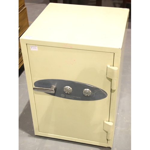 1591 - Phoenix Firefighter 0412 series safe with interior locking drawer and twin locks to door, with all k... 