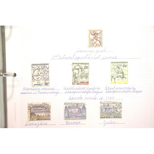 1136A - Album of Belize, Indonesia and Czechoslovakia stamps. P&P Group 2 (£18+VAT for the first lot and £3+... 