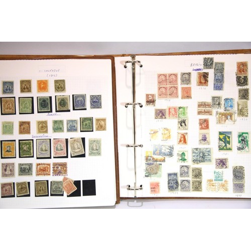 1136C - Two albums of Central and South America stamps. P&P Group 3 (£25+VAT for the first lot and £5+VAT fo... 