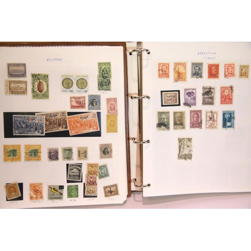 1136C - Two albums of Central and South America stamps. P&P Group 3 (£25+VAT for the first lot and £5+VAT fo... 