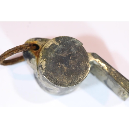 3070 - British WWII type Air Ministry marked whistle, numbered 23/230. P&P Group 1 (£14+VAT for the first l... 