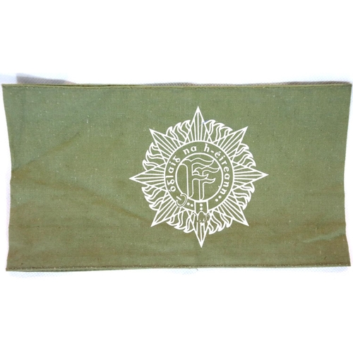 3079 - Irish Easter Rising 1916 type armband. P&P Group 1 (£14+VAT for the first lot and £1+VAT for subsequ... 