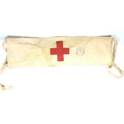 3084 - Imperial German WWI type medic's armband. P&P Group 1 (£14+VAT for the first lot and £1+VAT for subs... 