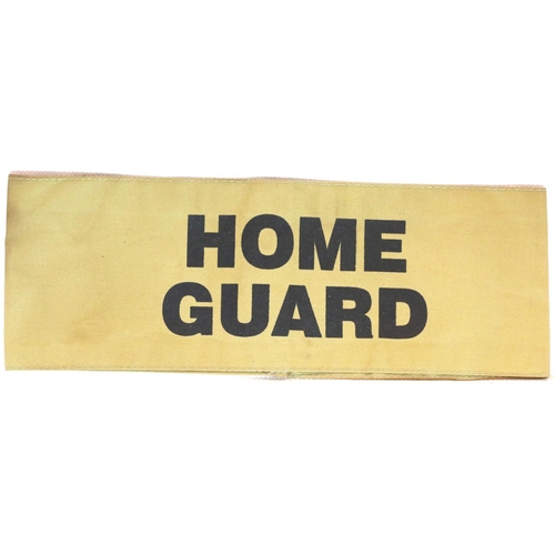 3151 - British Home Front type armband: Home Guard. P&P Group 1 (£14+VAT for the first lot and £1+VAT for s... 