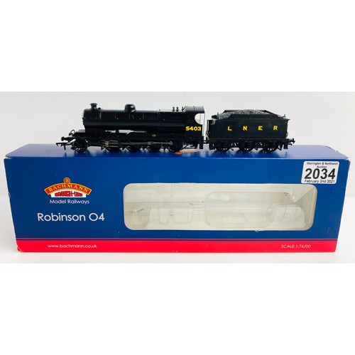 2034 - Bachmann 31-002 BR Early Robinson 04 Boxed P&P Group 1 (£14+VAT for the first lot and £1+VAT for sub... 