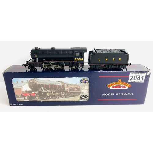 2041 - Bachmann 32-275 K3 LNER 2934 Black Boxed P&P Group 1 (£14+VAT for the first lot and £1+VAT for subse... 