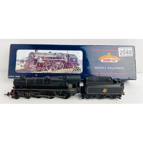 2049 - Bachmann 32-503Z Class 5MT 'City of Peterborough' BRM Limited Edition 306 of 512 Boxed P&P Group 1 (... 