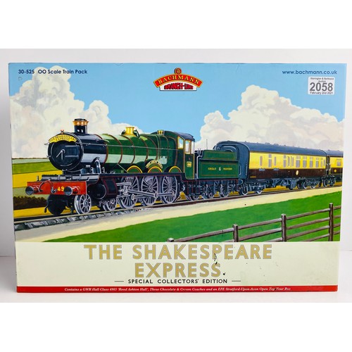 2058 - Bachmann 30-525 'Shakespeare Express' Train Pack Boxed P&P Group 2 (£18+VAT for the first lot and £3... 