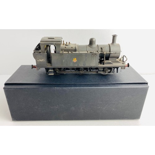 2059 - Fine Scale O Gauge Class 3F Jinty BR Early 47673 Boxed P&P Group 1 (£14+VAT for the first lot and £1... 