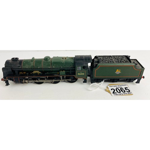 2065 - Bachmann BR Green 'Royal Scot' Unboxed P&P Group 1 (£14+VAT for the first lot and £1+VAT for subsequ... 