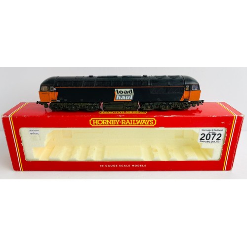 2072 - Hornby Load Haul 56 'Weathered/Detailed' Boxed P&P Group 1 (£14+VAT for the first lot and £1+VAT for... 