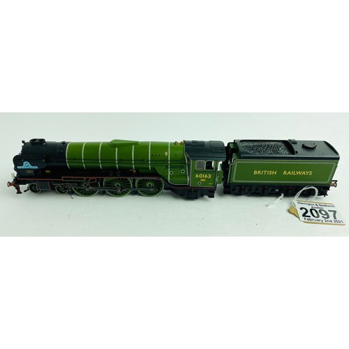 2097 - Bachmann BR Green 'Tornado' Unboxed P&P Group 1 (£14+VAT for the first lot and £1+VAT for subsequent... 