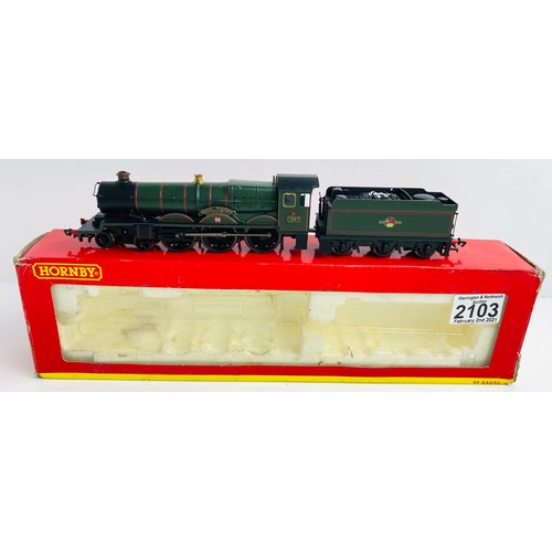 2103 - Hornby 'Great Western' BR Green Loco Boxed P&P Group 1 (£14+VAT for the first lot and £1+VAT for sub... 