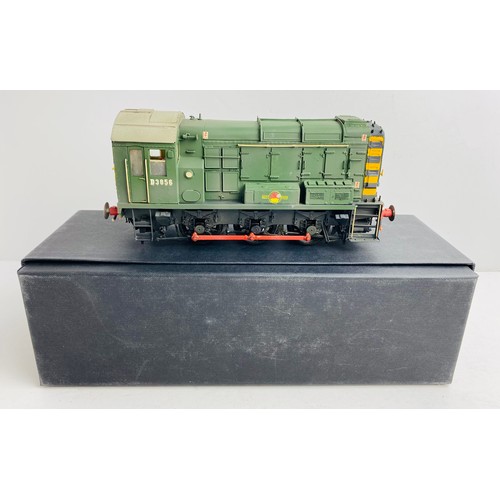 2119 - Agenoria / Sancheng O Gauge Fine Scale BR Green D3856 Class 08 Shunter Boxed P&P Group 1 (£14+VAT fo... 