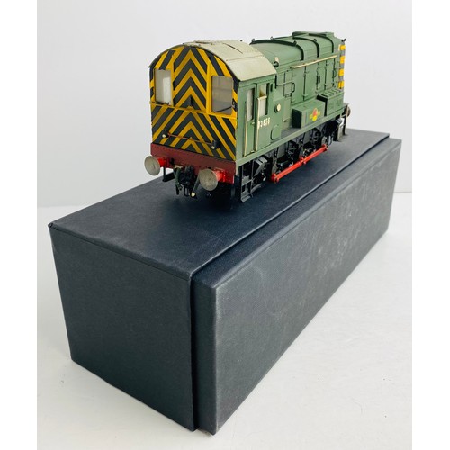 2119 - Agenoria / Sancheng O Gauge Fine Scale BR Green D3856 Class 08 Shunter Boxed P&P Group 1 (£14+VAT fo... 