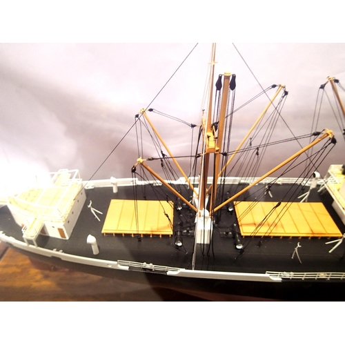 2336 - Static resin model of MV Governor, excellent detail, in display case and box, 60 cm. Not available f... 