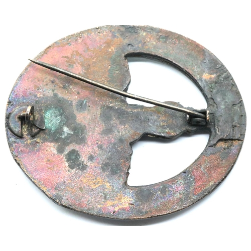 3278 - German WWII type SS Anti Partisan bronze award. P&P Group 1 (£14+VAT for the first lot and £1+VAT fo... 