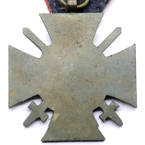 3373 - Imperial German WWI type War Merit cross. P&P Group 1 (£14+VAT for the first lot and £1+VAT for subs... 