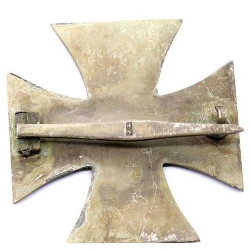 3405 - German WWII type Iron cross first class. P&P Group 1 (£14+VAT for the first lot and £1+VAT for subse... 