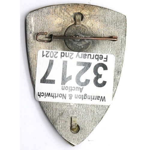 3217 - German Third Reich type NSDAP 1931 Gau badge, Bewegung. P&P Group 1 (£14+VAT for the first lot and £... 