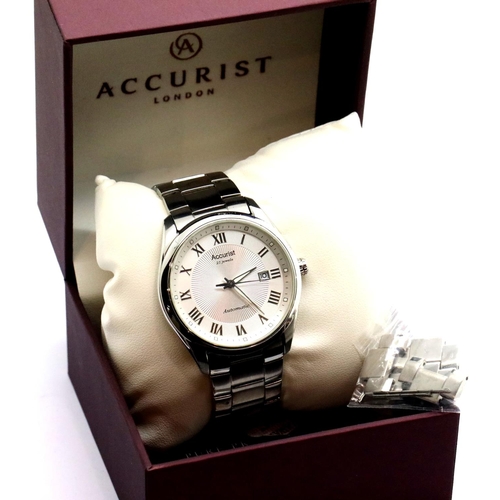 1129 - Gents Accurist automatic wristwatch. P&P Group 1 (£14+VAT for the first lot and £1+VAT for subsequen... 