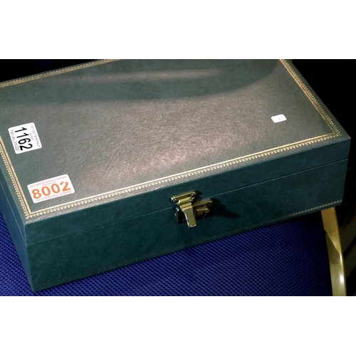 1162 - Box of mixed costume jewellery including silver. P&P Group 2 (£18+VAT for the first lot and £3+VAT f... 