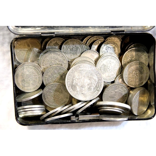 1181 - Mixed UK coins including a small quantity of silver. P&P Group 1 (£14+VAT for the first lot and £1+V... 