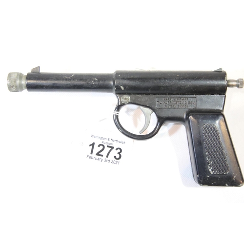 1273 - Gat air pistol. P&P Group 2 (£18+VAT for the first lot and £3+VAT for subsequent lots) Condition rep... 