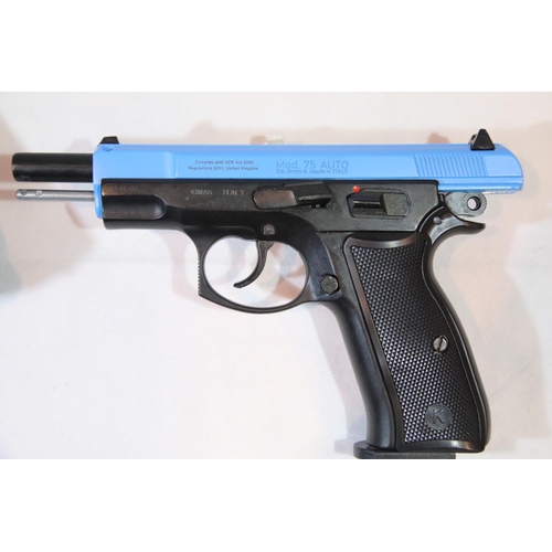 1276 - Kimar C2 blank firing semi automatic pistol. P&P Group 2 (£18+VAT for the first lot and £3+VAT for s... 