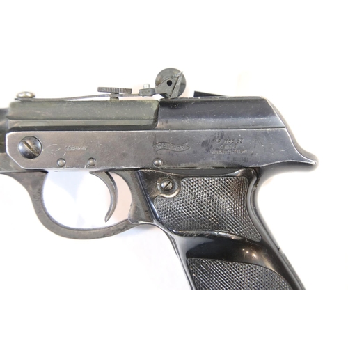 1293 - Walther LP53 air pistol, as used in early James Bond photographs. P&P Group 2 (£18+VAT for the first... 