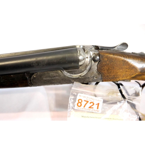 1301 - Double barrel twelve gauge shotgun stamped Monte corto, with current EC deactivation certificate. P&... 