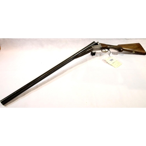 1303 - Double barrel twelve gauge shotgun by Midland Gun Co, with current EC deactivation certificate. P&P ... 