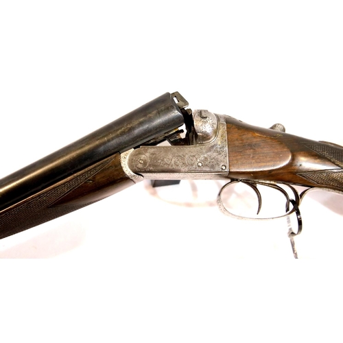 1303 - Double barrel twelve gauge shotgun by Midland Gun Co, with current EC deactivation certificate. P&P ... 