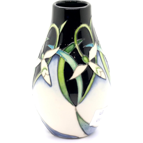 1352 - Moorcroft Twenty Winters vase, H: 13 cm. P&P Group 1 (£14+VAT for the first lot and £1+VAT for subse... 