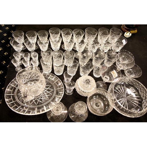 1375 - Large quantity of crystal including (mostly) Brierly and Stuart. Not available for in-house P&P, con... 