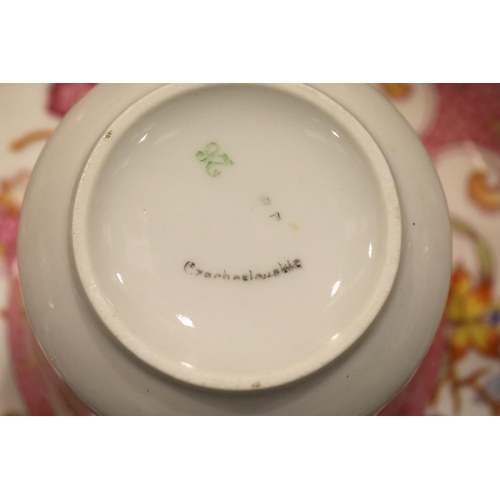 1358 - Quantity of pink floral patterned teaware by Union. P&P Group 3 (£25+VAT for the first lot and £5+VA... 