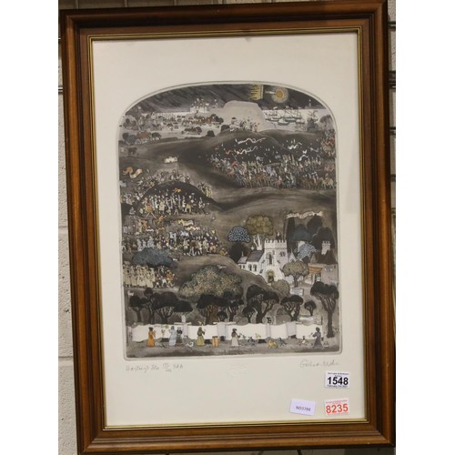 1548 - Graham Clarke (1941-), limited edition print Hastings Job, 171/200, 33 x 43 cm, signed in pencil. No... 