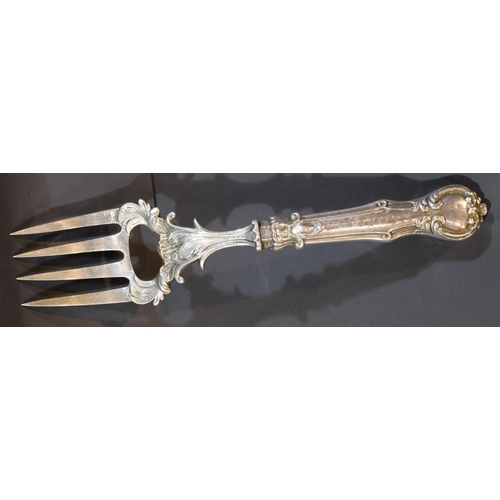 1620 - Georgian silver fork, Sheffield assay. P&P Group 1 (£14+VAT for the first lot and £1+VAT for subsequ... 