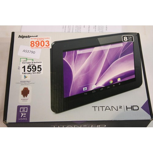 1595 - Titan 2 tablet, HD boxed 7