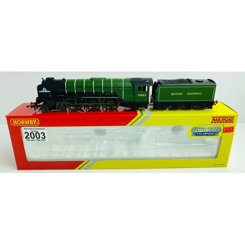 2003 - Hornby R3663TTS DCC Digital (Tested OK) #09 Tornado WITH SOUND Boxed with Instructions & Detail Pack... 